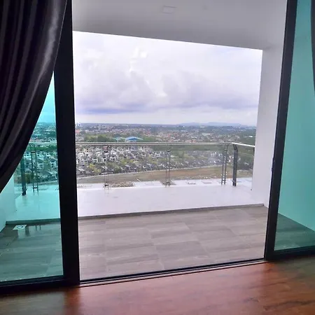 Lovely Vivamall City View With 2 Card Lv12 Kuching Exterior photo