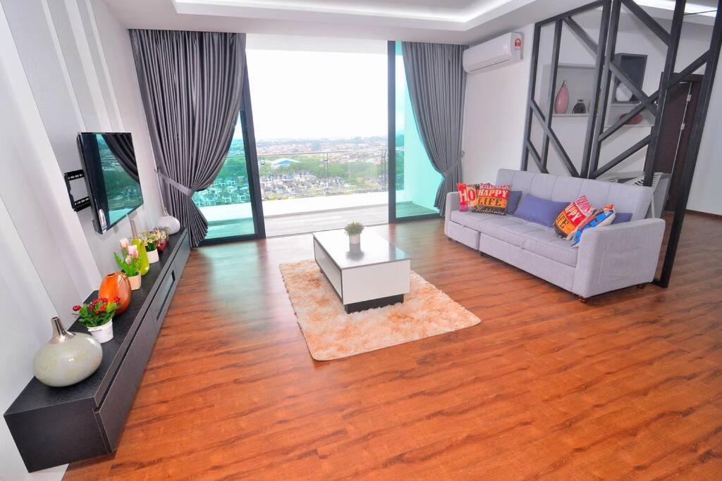 Apartment Lovely Vivamall View With 2 Card Lv12 Kuching